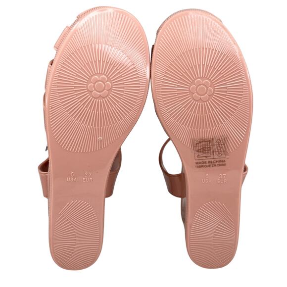 Jeffrey Campbell Candied Platform Sandals Nude 6 New - Picture 9 of 10